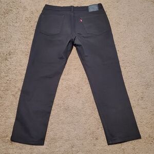 Levi Black Straight-Leg Jeans